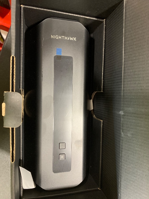 Photo 1 of NETGEAR Nighthawk Tri-Band WiFi 7 Router (RS700S) - Security Features, BE19000 Wireless Speed (up to 19 Gbps) – 10 Gig Internet Port - Covers up to 3,500 sq. ft. – 1-Year Armor & Free Expert Help