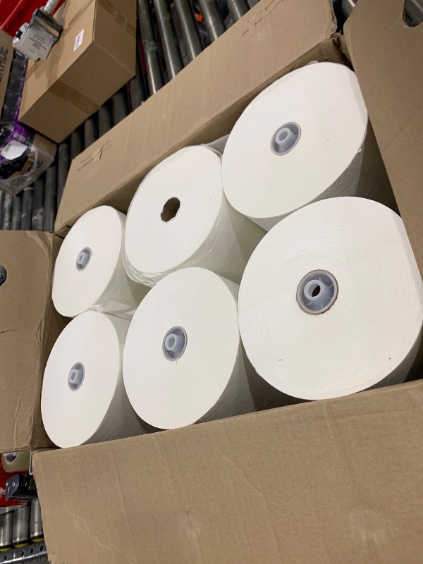 Photo 1 of Pacific Blue Ultra 8” High-Capacity Recycled Paper Towel Roll by GP PRO (Georgia-Pacific), White, 26490, 1150 Feet Per Roll, 6 Rolls Per Case