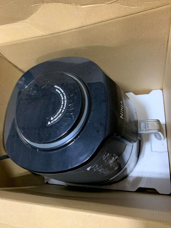 Photo 1 of Ninja Air Fryer, Roast, Bake, Air Fry, Roast, Broil, Reheats, & Dehydrates, 4-in-1, Fries, Frozen Food, Veggies, and Juicy Meat, Less Oil, Easy Meals, Healthy Meals, Compact, 4 QT, Grey, AF101