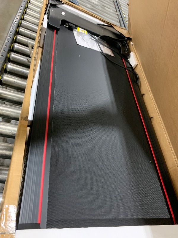 Photo 1 of Hartwares Walking Pad Under Desk Treadmill for Home 2 in 1 Portable Small Treadmill with Remote Control, 2.5HP Brushless Motorized Running Jogging Machine, 265 Lbs Capacity Compact Design