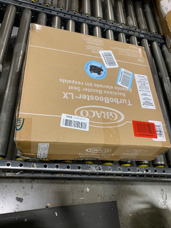 Photo 1 of Graco® TurboBooster® LX Backless Booster with Affix Latch | Backless Booster Seat for Big Kids Transitioning to Vehicle Seat Belt (Rio)