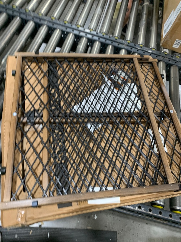 Photo 1 of Evenflo Position & Lock Baby Gate, Pressure-Mounted, Farmhouse Collection