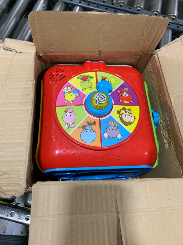 Photo 1 of VTech Sort and Discover Activity Cube (Frustration Free Packaging), Pink