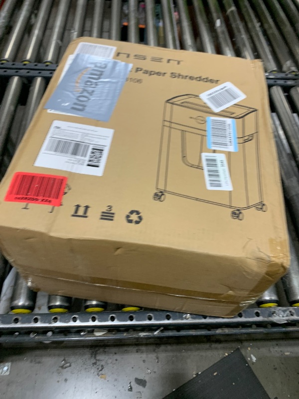 Photo 1 of BONSEN 12-Sheet Micro Cut Paper Shredder for Home Office Use