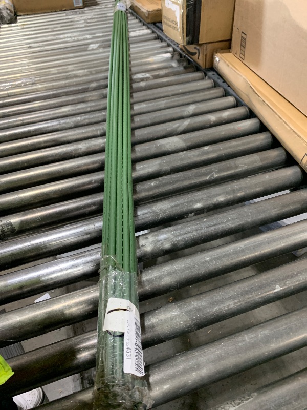 Photo 1 of 7Feet Garden Stakes Sturdy Plant Sticks Support Tomato Stakes for Vegetable Pack of 20