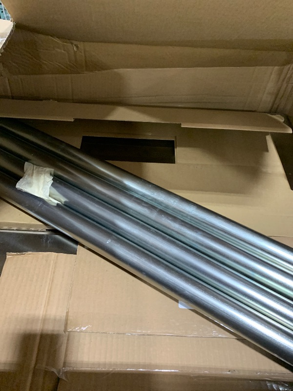 Photo 1 of Hally Stainless Steel Table for Prep & Work 30 x 30 Inches, NSF Commercial Heavy Duty Table with Undershelf and Galvanized Legs for Restaurant, Home and Hotel