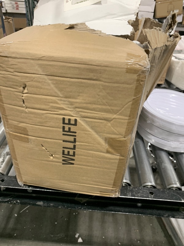 Photo 1 of WELLIFE 700 Pcs Silver Plastic Plates for 100 Guests - Party Supplies Includes 200 Silver Plastic Plates,300 Silverware,100 Napkins,100 Cups for Party,Disposable Dinnerware Set