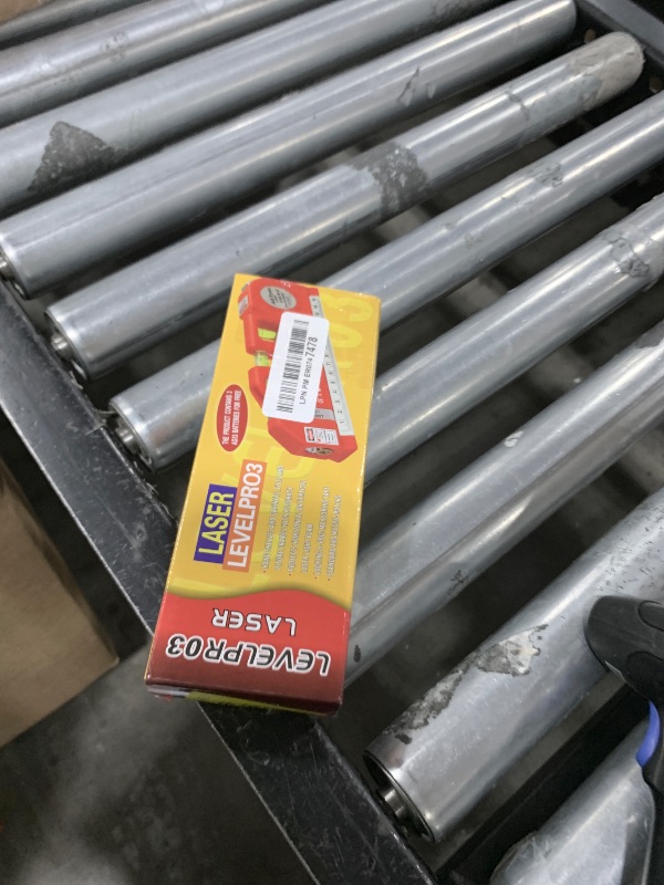 Photo 1 of Laser Level Line Tool, Multipurpose Laser Level Kit Standard Cross Line Laser leveler Beam Tool with Metric Rulers 8ft/2.5M for Picture Hanging cabinets Tile Walls by AikTryee.