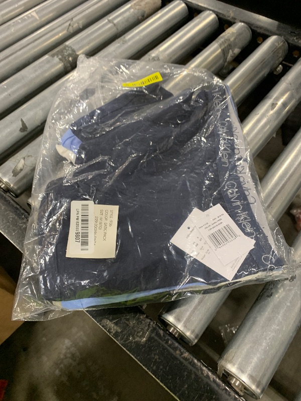 Photo 1 of Calvin Klein Boys Little Modern Cotton Boxer Briefs, 5 Pack Black, Grey, White, Light Blue, Navy Medium