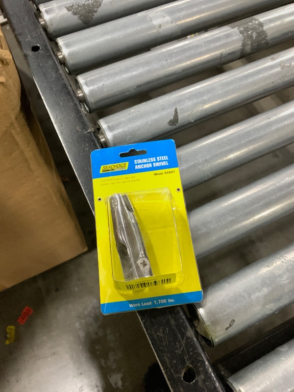 Photo 1 of Seachoice Stainless Steel Anchor Swivel, 3 ½ In. Long, 5/8 In. Anchor Side, 9/32 In. Chain Side