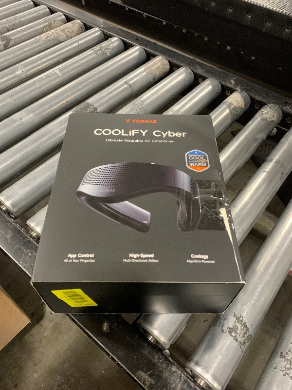 Photo 1 of TORRAS 2025 Top Al Neck Fan Air Conditioner Coolify Cyber, Portable Neck Fans that Blow Cold Air?No.1 Coolest & 720° Immersive Cooling? Personal AC Rechargeable for Outdoor/Indoor. Gifts for Dad/Mom