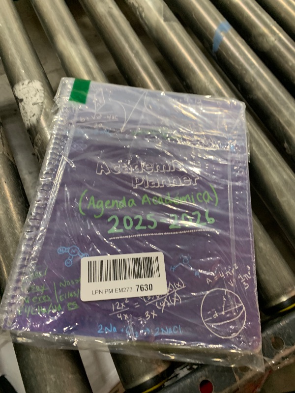 Photo 1 of Dated Middle High School Student Planner 2025-2026 Academic School Year, Large (8.5" by 11") Matrix Style Datebook with Sagamore Cover