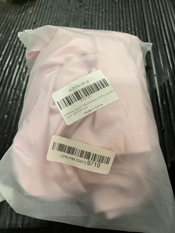 Photo 1 of AISWI One Shouler Maternity Mermaid Dress with Flowing Ruffle Tassel Bodycon Pregnancy Dresses Baby Shower, Without Belt, Light Pink, Large