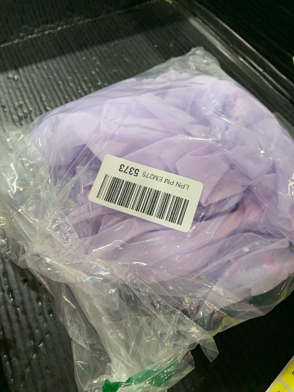Photo 1 of IMEKIS Fairy Dresses for Girls: 3rd 4th Birthday Outfit Cake Smash Wedding Guest Kids Toddler Graduation Princess Sparkly Tulle Tutu Tea Party Formal Pageant Prom Gown Lilac Butterfly 3-4T