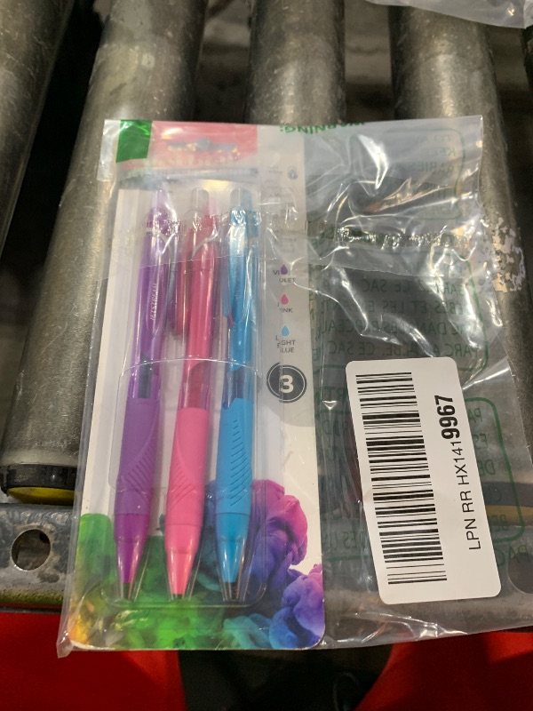 Photo 1 of uniball Jetstream Elements Ballpoint Pens, Medium Point (1.0mm), Assorted Ink, 3 Pack