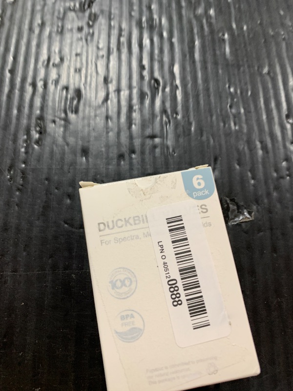 Photo 1 of [6-Count] Papablic Duckbill Valves for Spectra and Medela, Replaceable Duckbill Valves for Spectra S1 Spectra S2 valves and Medela Pump in Style, BPA/DEHP Free White