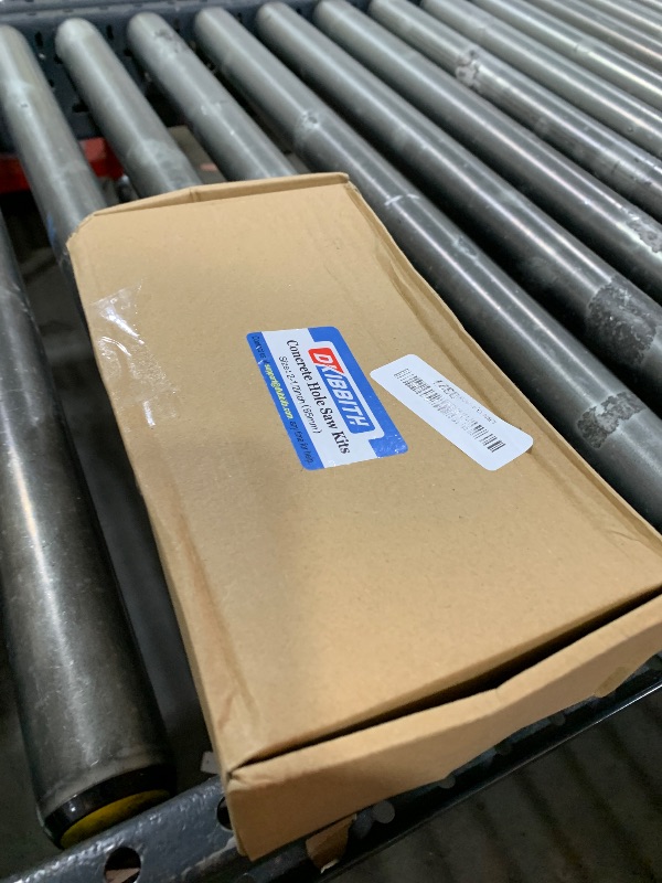 Photo 1 of 2-1/2" Concrete Hole Saw, Tungsten Steel Core Bit for Cinder Block, Brick, Rock, Plank Walls for Pipes or mini Split Lines, with SDS Plus Shank and 2 Center Positioning Drill Bits.