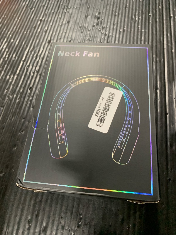 Photo 1 of KIDEE Neck Fan, Portable Bladeless Neck Fans, Upgrade 360° Airflow, Super Quiet, 3 Speeds, 4000mAh Personal Wearable Neck Fan, Upgraded Cooling Air Volume USB Rechargeable Hands Free Fan