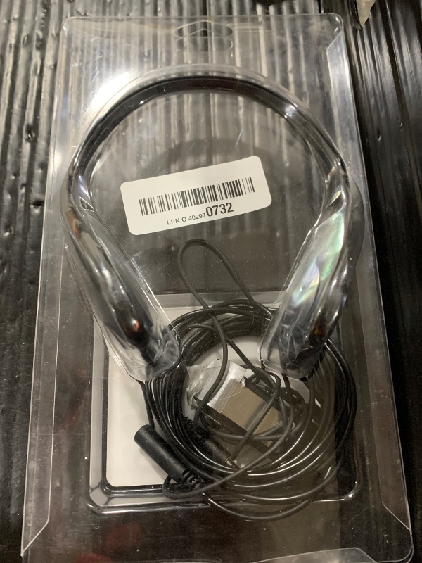 Photo 1 of FSC Wired Bone Conduction Earphones with Mic, Hands Free, All-Day Comfort, Open-Ear Design, Up to 6 Hours Talk time (Need Charge), 4 Pole ? 3.5mm 2.1m (?6.9 ft) Length, Extension Cable (Black)