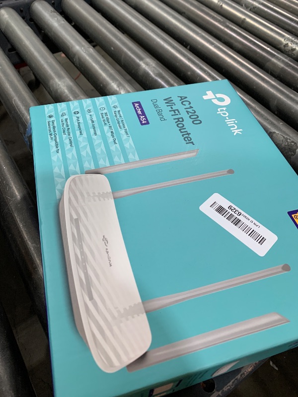 Photo 1 of TP-Link AC1200 WiFi Router (Archer A54) - Dual Band Wireless Internet Router, 4 x 10/100 Mbps Fast Ethernet Ports, EasyMesh Compatible, Support Guest WiFi, Access Point Mode, IPv6 & Parental Controls