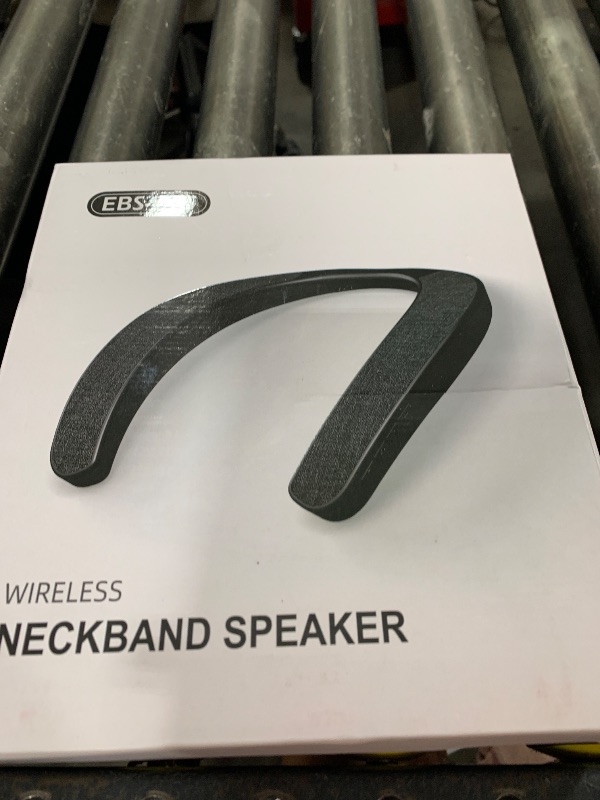 Photo 1 of VANPEUSO Neck Speaker, Bluetooth 5.3 Built-in mic, Wearable Neckband Speakers 3D Stereo Surround Sound (Black)