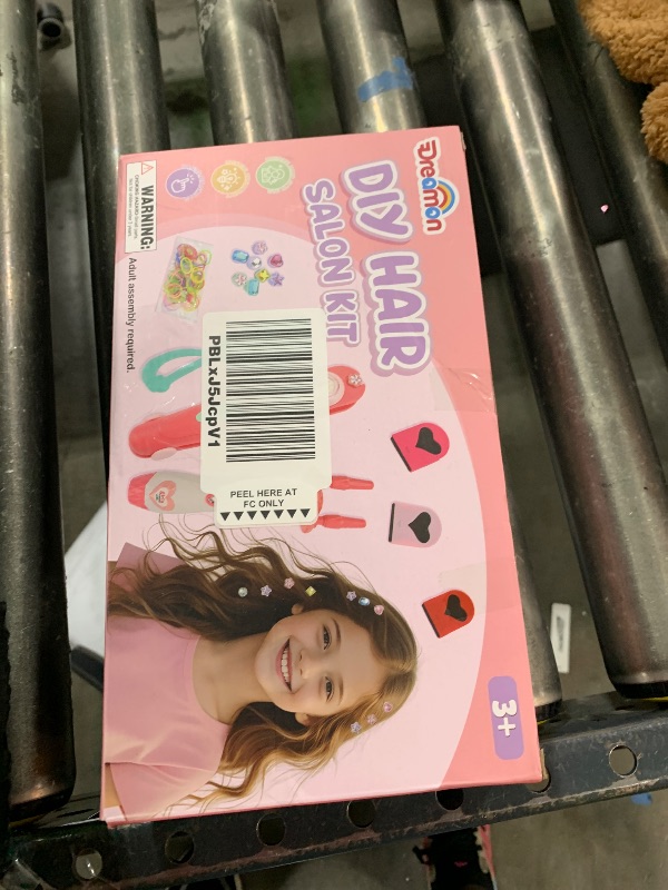Photo 1 of Dreamon 51 Pcs Hair Styling Tools - Hair Gem Stamper Kit and Automatic Hair Braider - Bling Hair Jewels for Girl with Reusable Shining Diamonds and Hair Chalk - Hair Salon Toys Christmas Birthday Gift