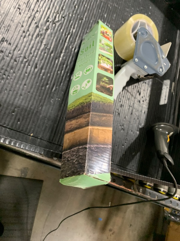 Photo 1 of XLUX Long Probe Deep Use Soil Moisture Meter Sensor, Water Monitor Indicator, Hygrometer for Outdoor Indoor Large Pot Plants, Flower, Gardening, Farming, 2 Pack