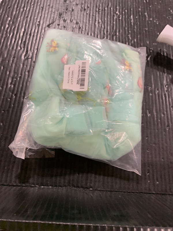 Photo 1 of IMEKIS 3rd 4th Birthday Girl Outfit: Baby Easter Dresses for Toddler Girls Butterfly Birthday Dress for Girls Onederful Cake Smash Boho Rainbow Princess Dresses Party Kids Photoshoot Green Floral 3-4T