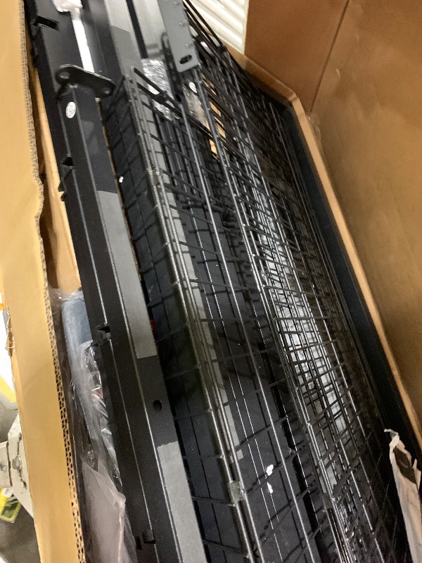 Photo 1 of METAL BED FRAME black/gray unknown size/make/model 