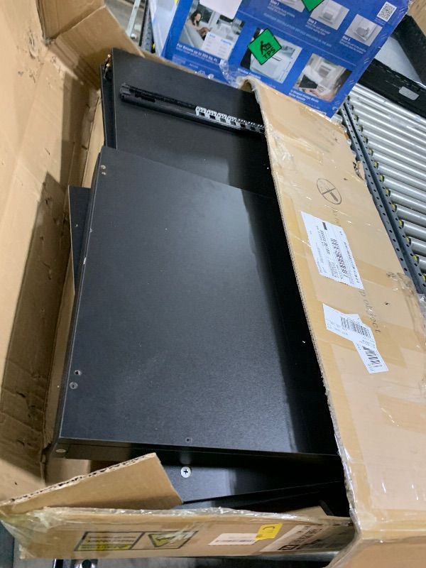 Photo 1 of BLACK TABLE ONLY BOX 2 OF 2 UNKNOWN MAKE/MODEL 