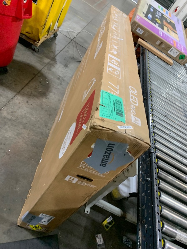 Photo 1 of LG 77-Inch Class OLED evo AI 4K G5 Series Smart TV w/Dolby Atmos, Dolby Vision, HDR10, AI Super Upscaling 4K, Filmmaker Mode, Wow Orchestra, Alexa Built-in (OLED77G5WUA, 2025)