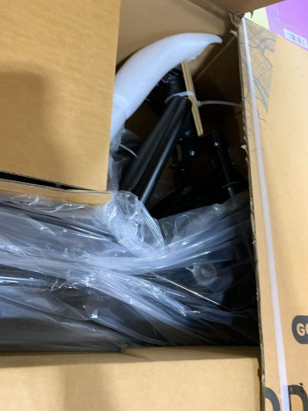 Photo 1 of Gotrax A7 Electric Scooter for Adults-16 Pneumatic Tires, 500W Motor Hits 20 Mph, 28 Miles Range & 2 Gears, Comfortable Seat & Big Seat Bag, Wider Deck & Carry Basket for Daily Commuting Black