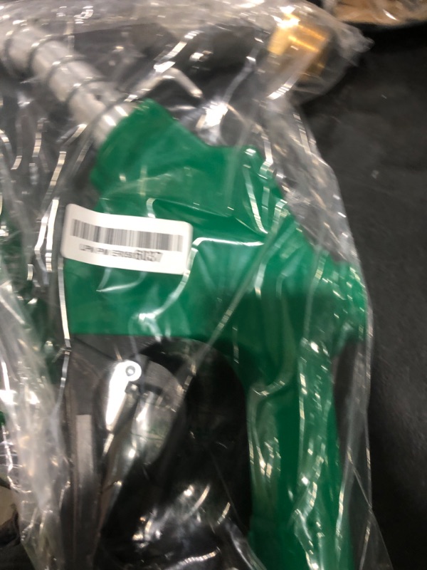 Photo 1 of 1'' NPT Automatic Fuel Nozzle with Fuel Hose Swivel & Hook, Auto Shut-Off Aluminum Alloy Diesel Nozzle Max Flow Rate 30 GPM, 19/16" (OD=30mm) Spout for Diesel, Gasoline, Biodies