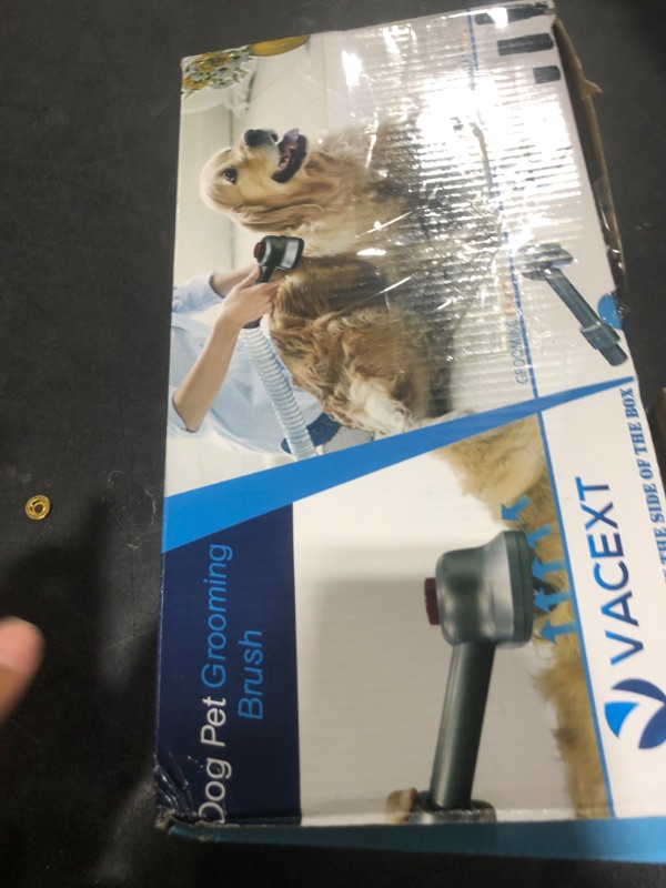 Photo 1 of Pet Hair Grooming Brush Vacuum Attachment for Dogs, Cats with Vacuum Extension Hose up to 3.5M – Compatible with Miele, Shark Rocket HV322, HV301, HV371, Rotator NV501, Navigator NV350 Series & More