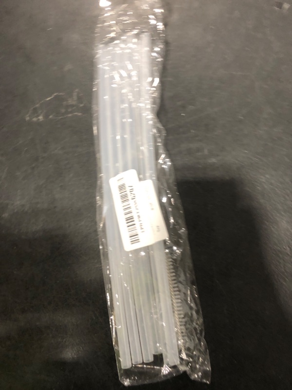 Photo 1 of 6 Pack Replacement Straws with Cleaning Brush Compatible Stanley 30 oz 40 oz Tumbler, Plastic(White)