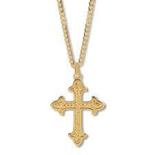 Photo 1 of gold jewelry cross
