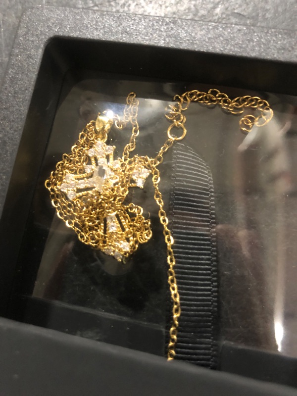 Photo 1 of gold jewelry cross