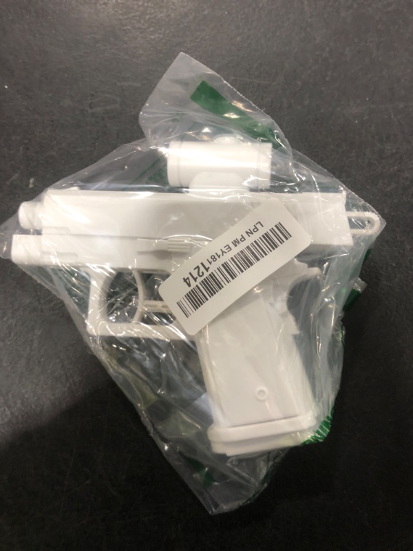 Photo 1 of Prank Water , 2025 Two-Way Water Gun Shoots Backward No Logo Spray from Front and Back, Fun Office & School Parties Pool Prank (White)