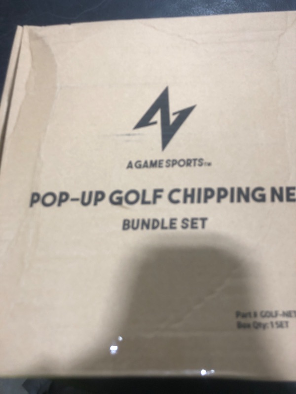 Photo 1 of A GAME SPORTS Golf Chipping Net with Mat - Pop Up Golf Practice Nets for Backyard & Indoor/Outdoor Swing Practice