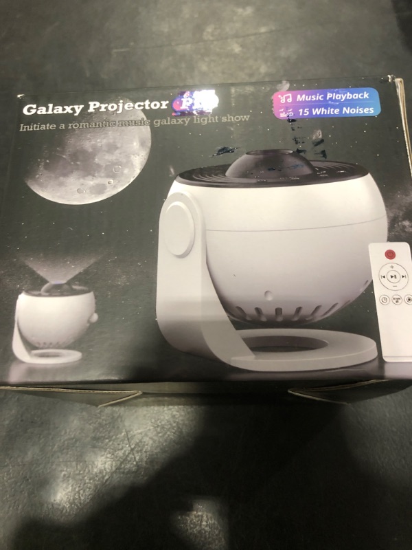 Photo 1 of Galaxy Projector for Bedroom Pro Version, HD 12 in 1 Film Discs Star Projector Galaxy Light, Planetarium Projector with Timer, White Noise, 360 ° Rotation, Bluetooth, Remote Control