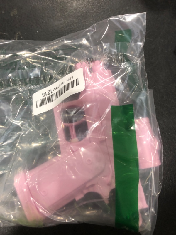 Photo 1 of Prank Water , 2025 Two-Way Water Gun Shoots Backward No Logo Spray from Front and Back, Fun Office & School Parties Pool Prank (Pink)