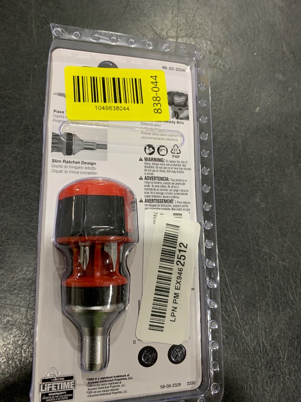 Photo 1 of 48-22-2330 for Milwaukee 8-in-1 Compact Ratcheting Multi-Bit Screwdriver