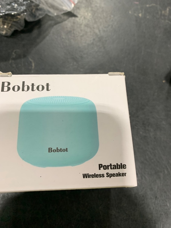 Photo 1 of Bobtot Portable Bluetooth Speakers with Strap Easy to Carry, Wireless IPX5 Waterproof Mini Speaker with Loud Stereo Sound, 20 Hours Playtime, Rechargeable Battery, Built-in Microphone, Green