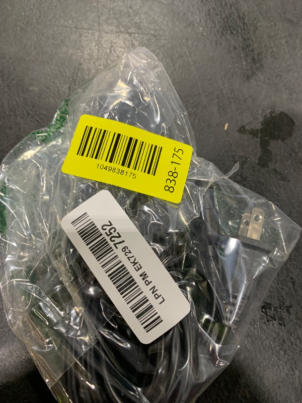 Photo 1 of Tv Power Cord 12Ft Cable for Samsung LG TCL Sony: Apple Tv Insignia Sharp Toshiba JVC Hisense 4k 8k UHD Crystal Tizen Smart Roku Google Quantum Panasonic HDR LED QLED 2 Prong UL Listed