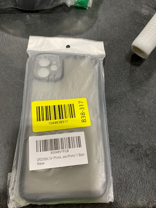 Photo 1 of iPhone 11 Phone case Semi-Translucent (10 FT Military Grade Drop Protection) Matte Slim Shockproof Anti-Fingerprint Protective Cover iPhone11 Black case