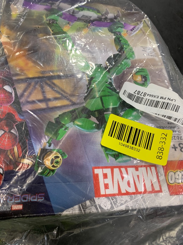 Photo 1 of LEGO Marvel Green Goblin Construction Figure - Building Toy for Boys & Girls, Ages 8+ - Marvel Villain Action Figure W/Glider and Pumpkin Bombs - Gift for Fans - 76284