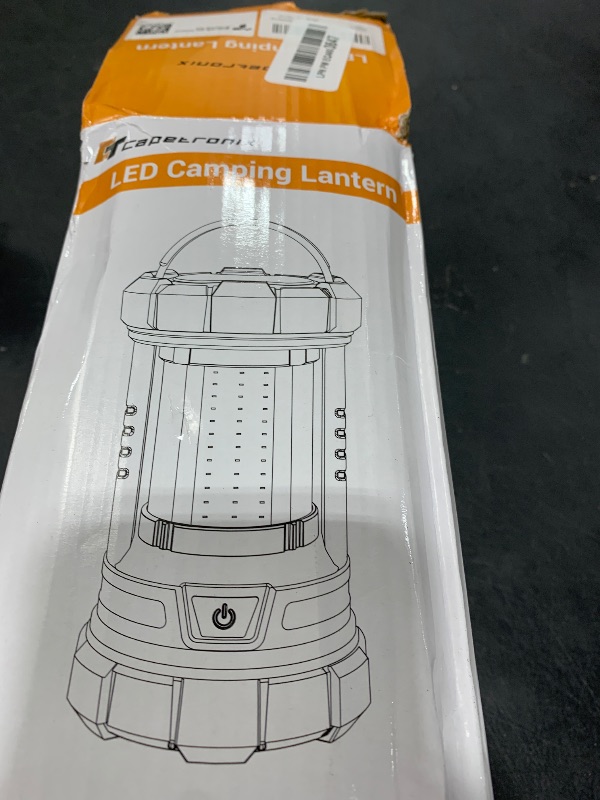 Photo 1 of Camping Lantern, 3200LM LED Lanterns for Power Outages, 4600mAh Phone Charger & Rechargeable Lantern, 5 Light Modes Lantern Flashlight for Hurricane/Emergency/Storm, CT CAPETRONIX Camping Accessories