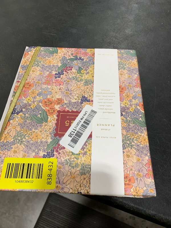Photo 1 of Paper Co. 2025 17-Month Academic Covered Spiral Planner | August 2024-December 2025, Weekly and Monthly Pages, Includes Inspirational Quotes, Sticker Sheets (8.25" L × 6.75" W), Mimi
