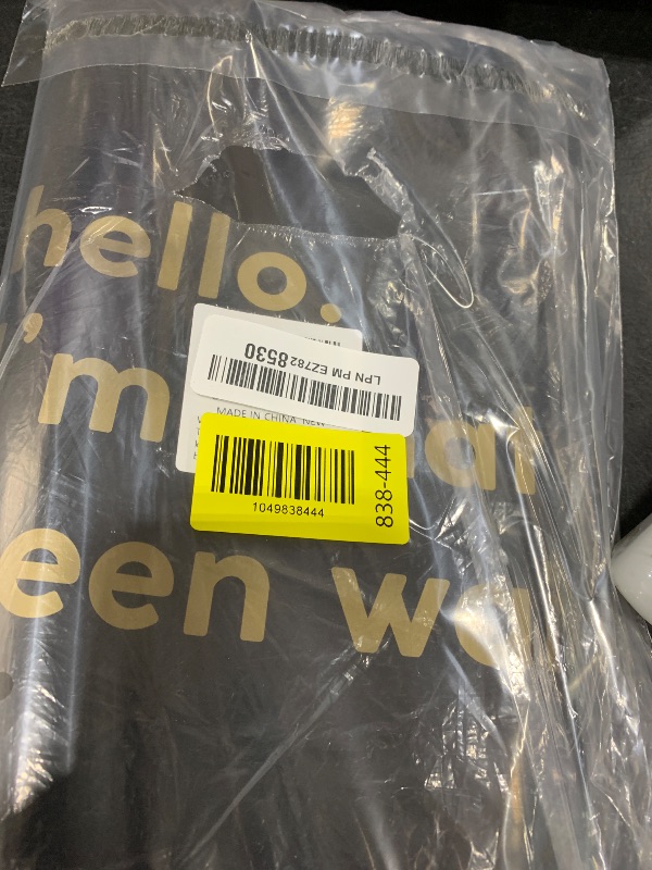 Photo 1 of RUSPEPA Poly Mailer Shipping Bag with Self Sealing, Business Text Printed Design, 50 Packs 12 x 15.5 inches, Black