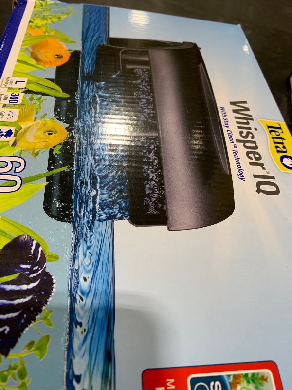 Photo 1 of Tetra Whisper IQ Power Filter 60 Gallons, 300 GPH, with Stay Clean Technology